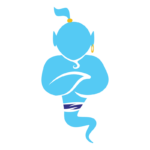 An image of a genie icon