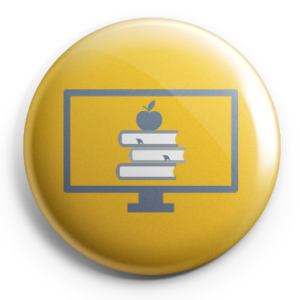 icon for online learning to build websites