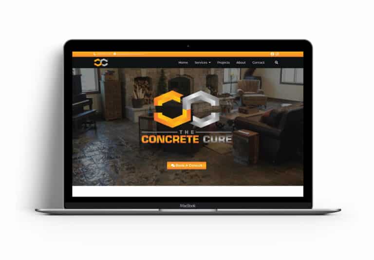 The Concrete Cure website
