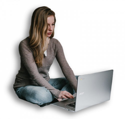 gilr-on-computer.png An image of a girl working on a laptop